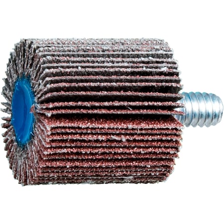 Pferd 1" x 1" Quick Change Flap Wheel - 1/4-20 Thread - Aluminum Oxide - 80 Grit 45311